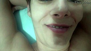curvy brazilian housewife screams as nephew creampies fat shaved ass