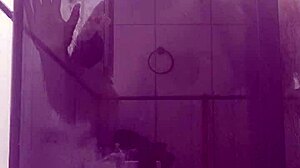 stepmom sneaks into bathroom for cowgirl ride on son's huge cock orgasm blast