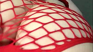 curvy chubby babe strips sensually shaking huge ass and teasing juicy pussy lips