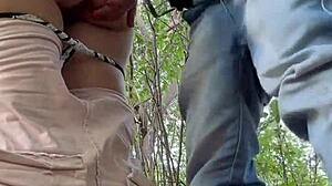 Weekend Thrill: Pounding Brazilian Neighbor's Ass Deep in Forest Workout