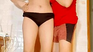 young couple grinds passionately in homemade sensual home fuck - rumpa21 uttaran20