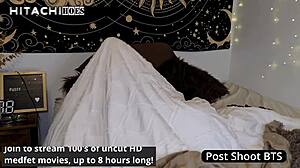 shaved black ass toys gap amid moans and sneaky giggles