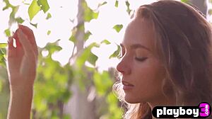 Katya Clover's Petite Naked Body Poses Wild In Russian Nature!
