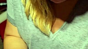 Creampie on pregnant wife leaves her gaping oozing thick cum