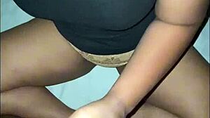 Kolkata college babe rides big cock cowgirl in viral bedroom clip