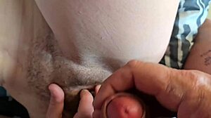 Watch Me Jizz on Best Friend's Wife During Mutual Masturbation