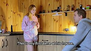 hubby's friend creampies cheating wife