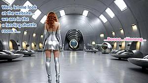 on our honeymoon day two under the milky way i dream of her leather outfit and boots in public