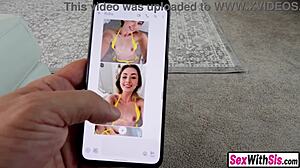 Tattooed stepsis nudes lead to accidental big dick fuck!