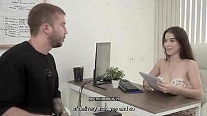 Karolin Gomez's Big Ass Boss Demands Office Spanking Submission