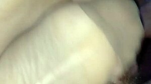 Filling Girlfriend's Nylons with Cum After Steamy Stocking Footjob