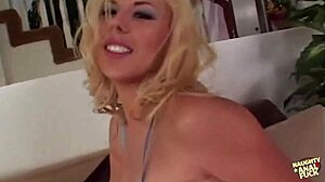 blonde offers landlord big ass anal cave for doggystyle pounding