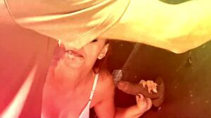 Quer gozar na boca da esposa no gloryhole com creampie e bukkake?