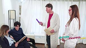 stepmom swap parody gangbang de-aging cream turns wild!