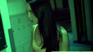 Bound Teen Gags on Cock in BDSM Facial Homemade Domination Comp?