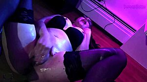 nerdy slut's aphrodisiac test breaks mind into wet horny slave mess