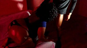 Pregnant 19yo big butt craves old man's massage touch