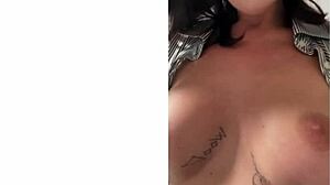Lick Every Tattoo on Milf's Curvy Body