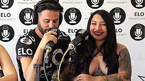 Curvy Tattooed Latina Kote's Spicy Room Casting Huge Tits Interview