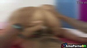 She Sucks Uncle's Huge Cock Bent Over After the Birthday Party!