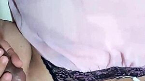 latina madrastra heats up with yoga dildo solo