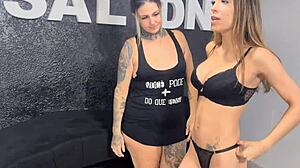 i thought she was straight but my neighbor lesbian licked my pussy till i came in her mouth