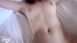 jenna fallz moans as stepdad seth brogan pounds her wet pussy doggystyle