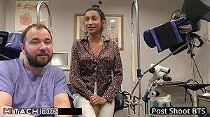 Doctor Tampa Forces Hitachi Orgasm on Freshman Miss Mars