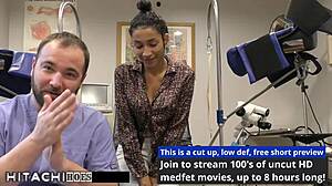 Doctor Tampa Forces Hitachi Orgasm on Freshman Miss Mars