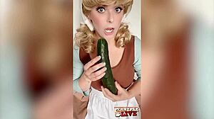 Penny Pax's Horny Cinderella Veggie Tease