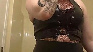 lovense buzzes as i apply makeup big tits tease