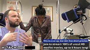 Doctor Tampa Forces Hitachi Orgasm on Freshman Miss Mars