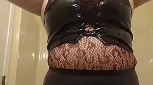 lovense buzzes as i apply makeup big tits tease