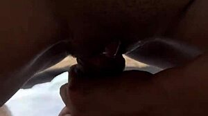 Risky public pov busty curly latina rides cock licks pussy in nature