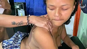 I fuck my stepmom's tight pussy until she orgasms hard in lingerie