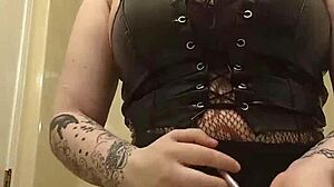 lovense buzzes as i apply makeup big tits tease