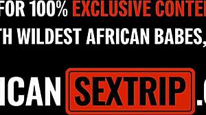 i drop to knees for american bwc with my big ebony tits