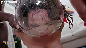 WOW! Schoolgirl Victoria Dias ANAL FISTED After DAP, Prolapse Squirts PEE Loads!