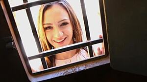 Perky Teen Begs For Homemade POV Monster Cock Slam