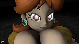Possessed Daisy Gives Monster Titty Fuck Cumshot