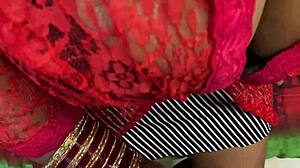 exotic indian wife squirts on ranch fingering before steamy village sex
