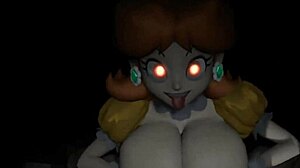 Possessed Daisy Gives Monster Titty Fuck Cumshot