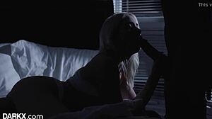 khloe kapri chokes on monster bbc in interracial fantasy