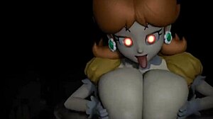 Possessed Daisy Gives Monster Titty Fuck Cumshot