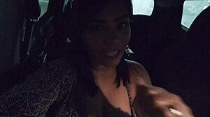 couple's wife takes raw anal creampie at motel after swingers night