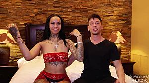 ivy steele's latina curves get interracial doggystyle at club