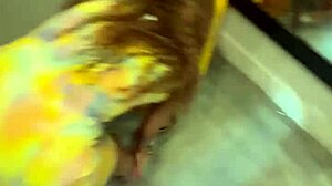 hey that elevator ride got wild with her dripping pussy