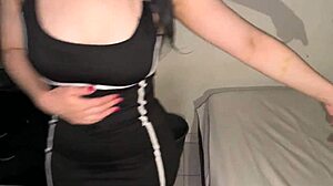 i met this sexy petite colombian babe for deepthroat pov