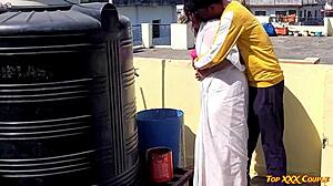 bhabhi fucked hard on rooftop during holi