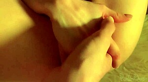daddy fists my juicy tight pussy with wet stretching sounds